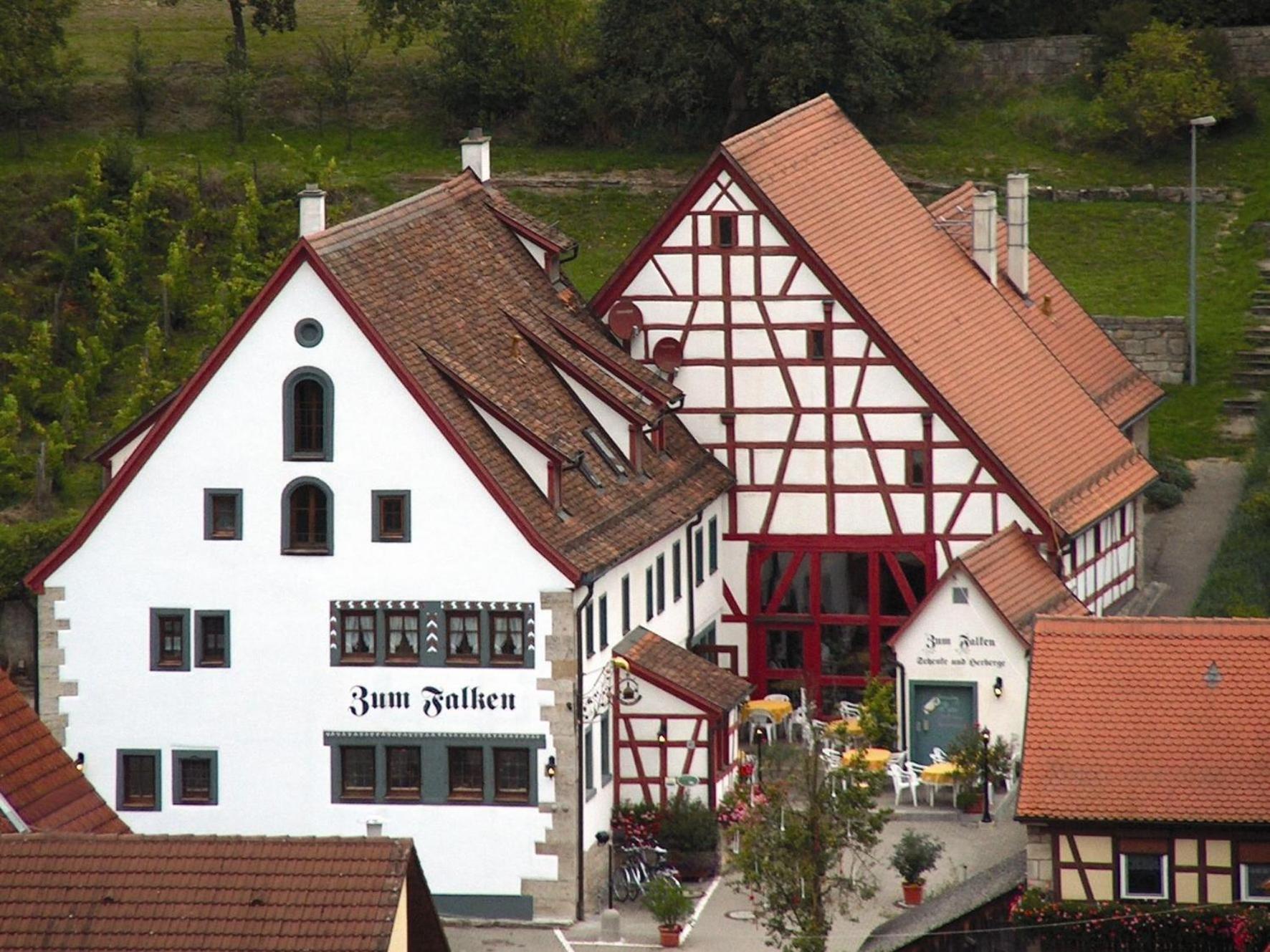 Landhaus Zum Falken Tauberzell ภายนอก รูปภาพ