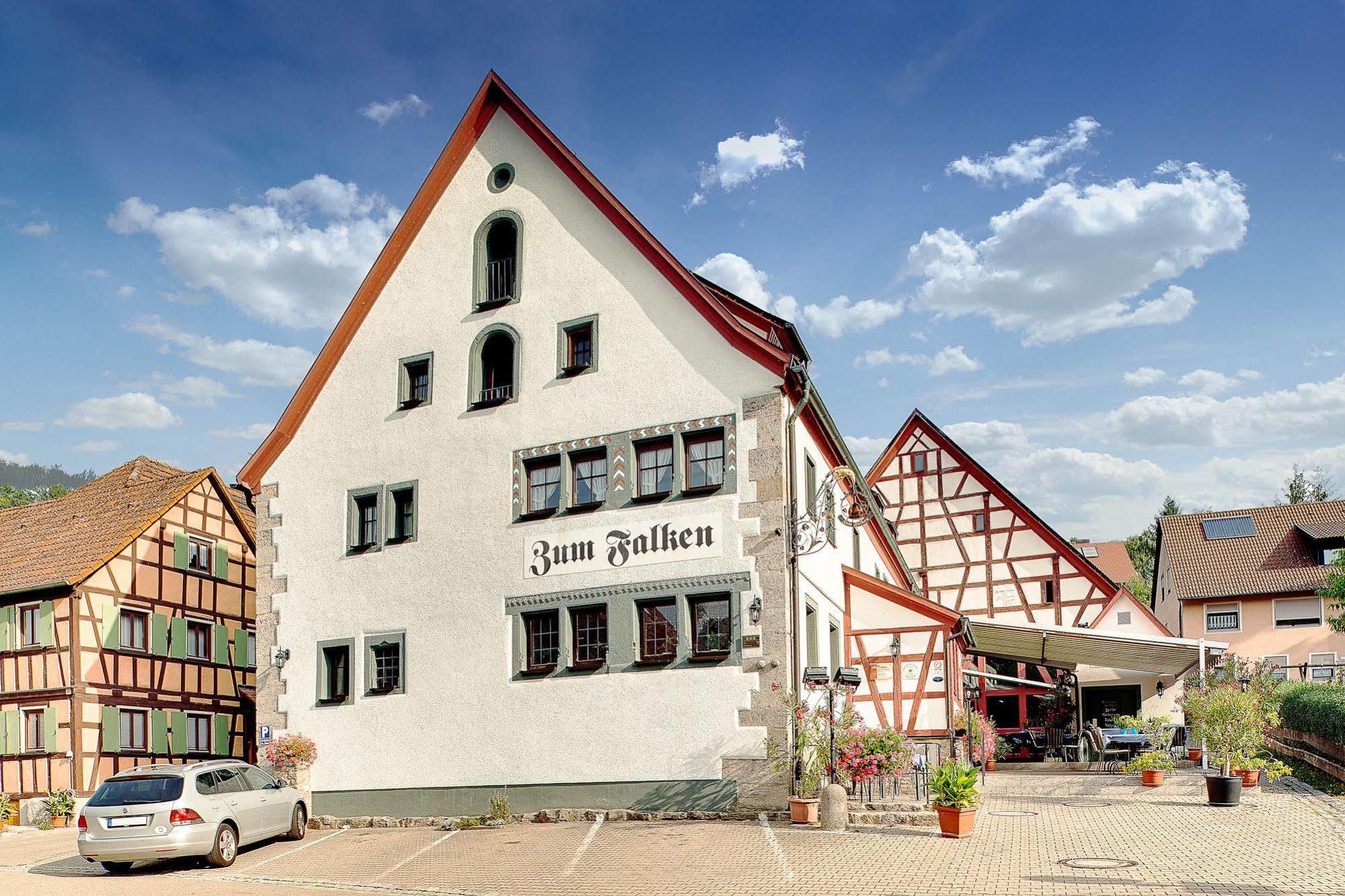 Landhaus Zum Falken Tauberzell ภายนอก รูปภาพ